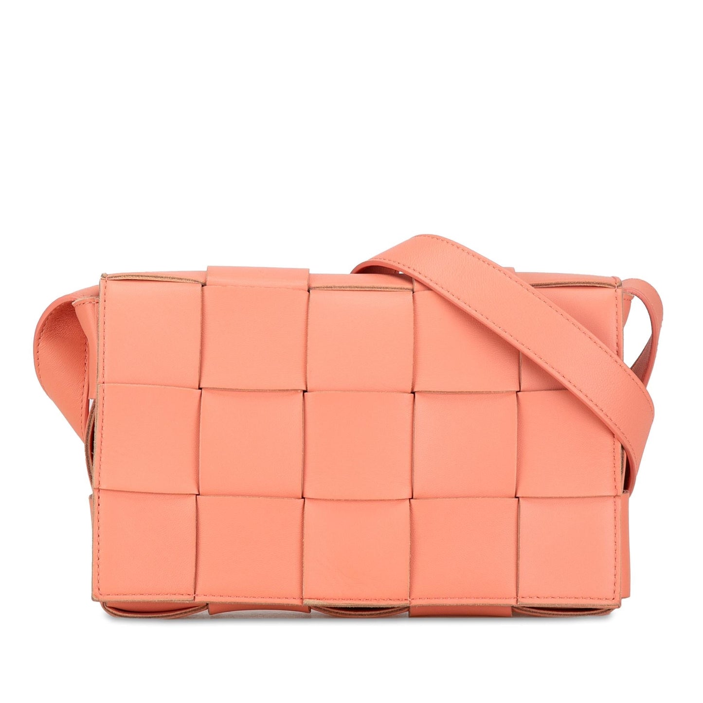 Luxury Bottega Veneta Nappa Intrecciato Cassette Crossbody (SHG-LJBjSN)