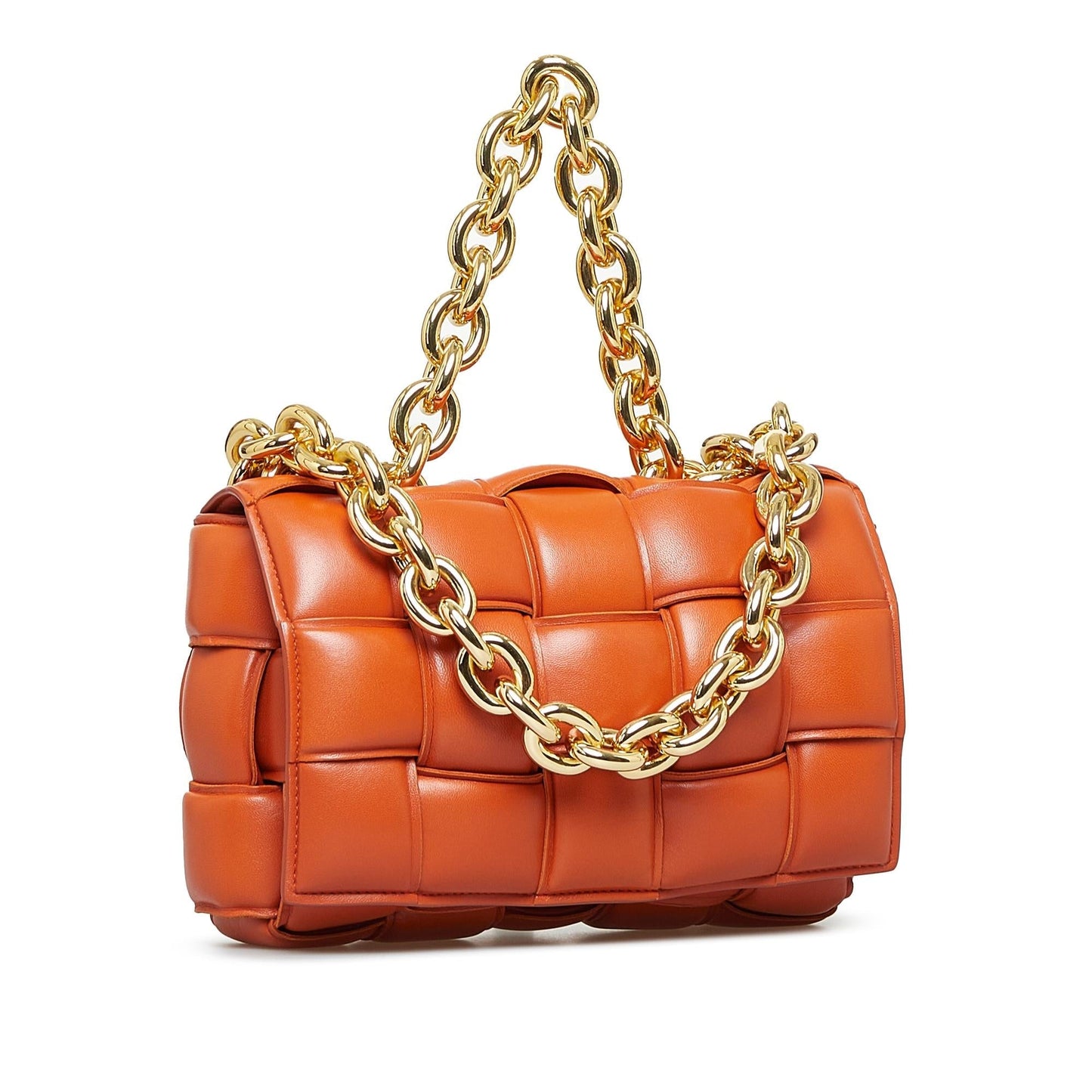 Luxury Bottega Veneta Padded Cassette Chain Satchel (SHG-Y9CA1z)