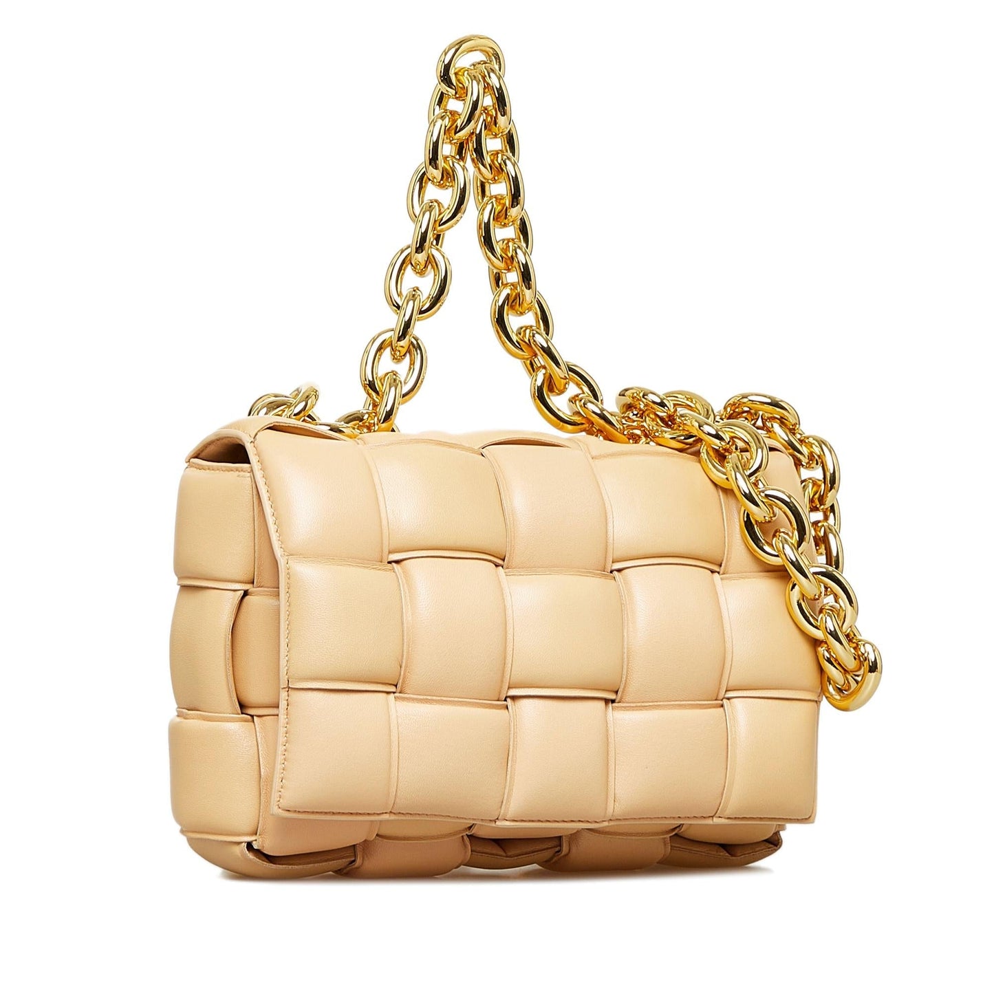 Luxury Bottega Veneta Padded Cassette Chain Satchel (SHG-ZQ7Vm9)