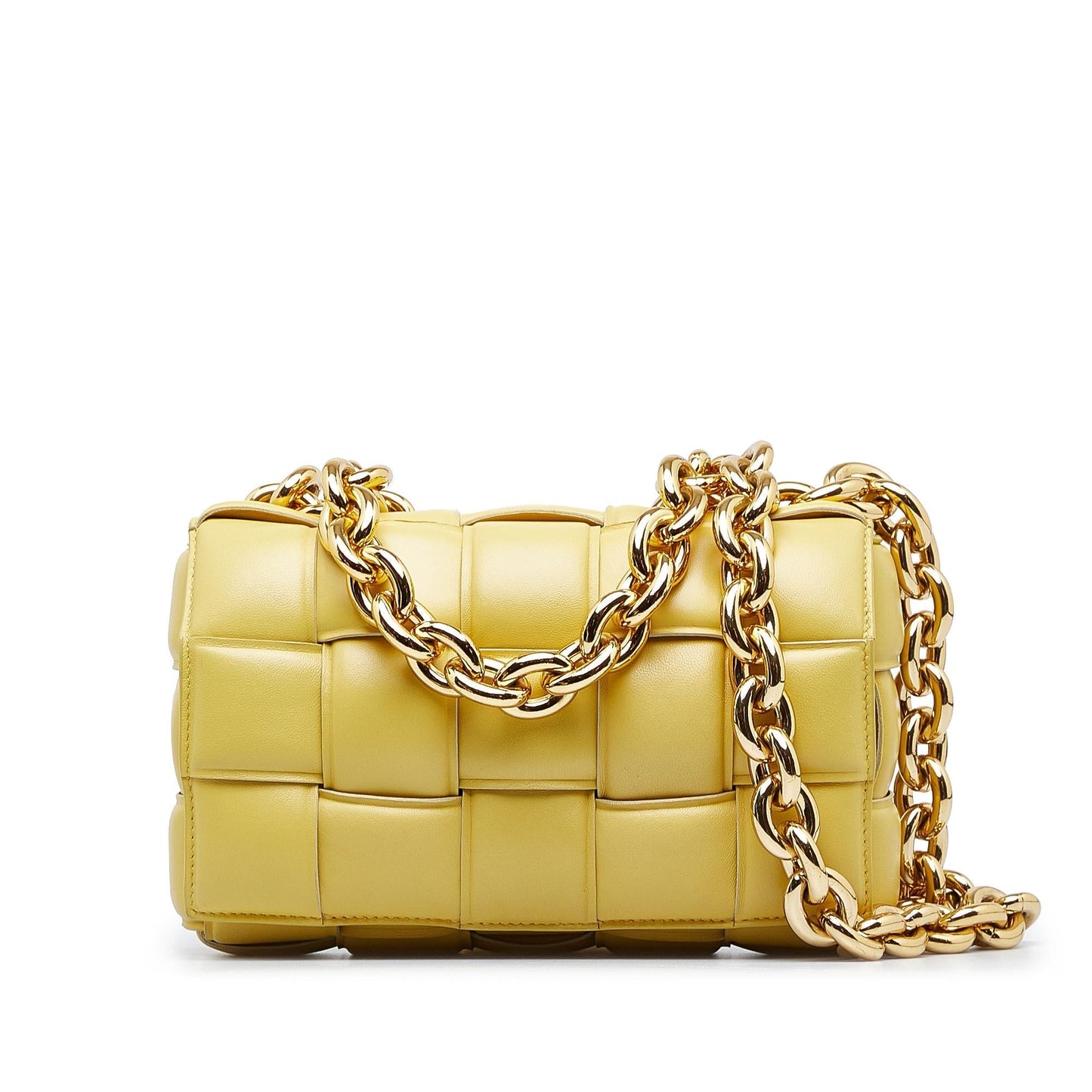 Luxury Bottega Veneta Padded Cassette Chain (SHG-bJUBIg)
