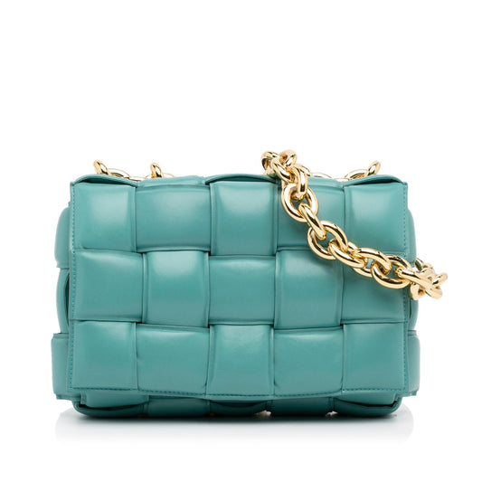 Luxury Bottega Veneta Padded Cassette Chain (SHG-BjIOq9)
