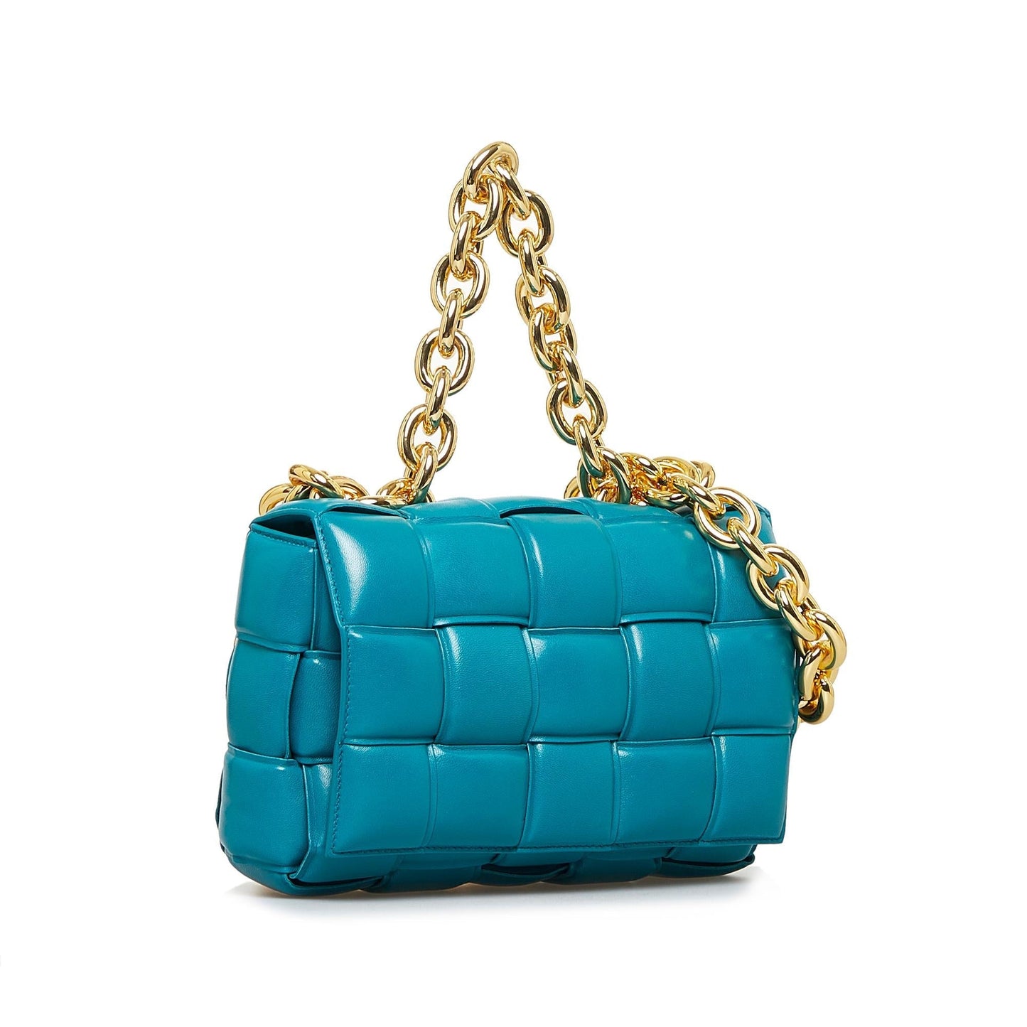 Luxury Bottega Veneta Padded Chain Cassette (SHG-WLaaun)