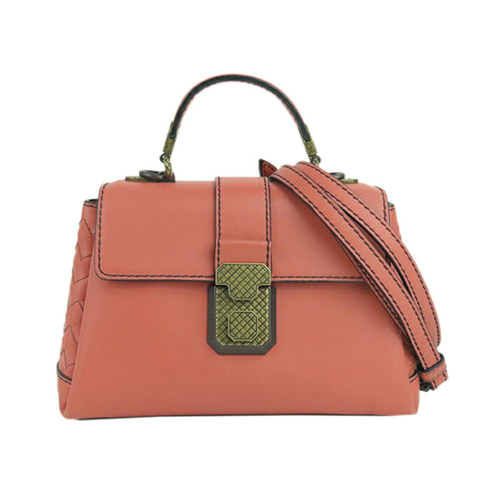 Luxury Bottega Veneta Piazza Leather Satchel (SHG-36213)