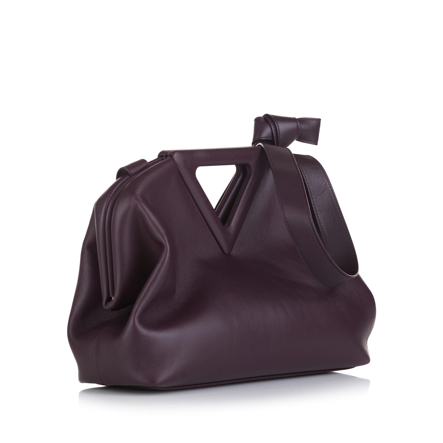 Luxury Bottega Veneta Point Leather Crossbody Bag (SHG-35749)