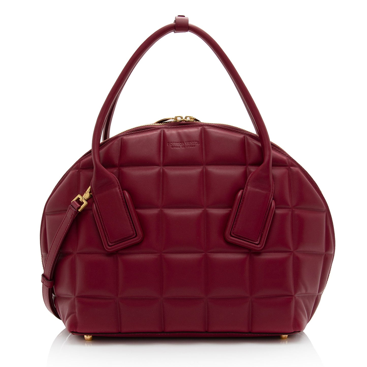 Luxury Bottega Veneta Puffed Calfskin The Swoop Medium Shoulder Bag (SHF-uSpBxj)