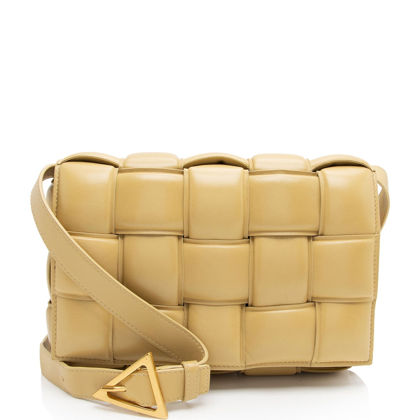 Luxury Bottega Veneta Puffed Leather Cassette Crossbody (SHF-9LU5JW)