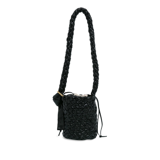 Luxury Bottega Veneta Small Kalimero Bucket Bag (SHG-egSmNs)