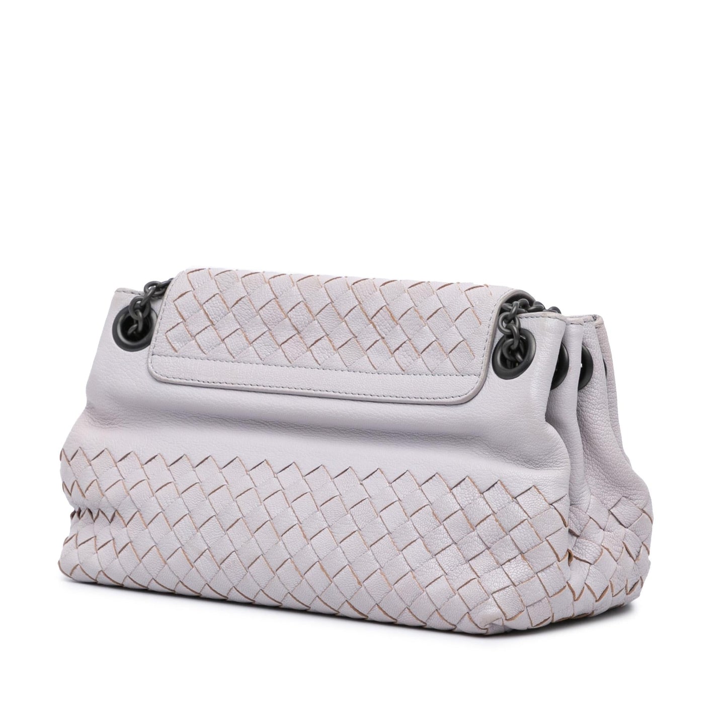 Luxury Bottega Veneta Small Madras Goatskin Intrecciato Shoulder Bag (SHG-9OJ0D7)