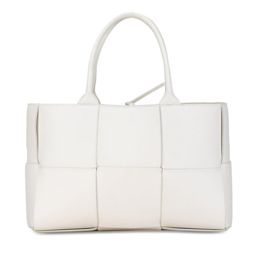 Luxury Bottega Veneta Small Maxi Intrecciato Arco Tote (SHG-qlmawG)