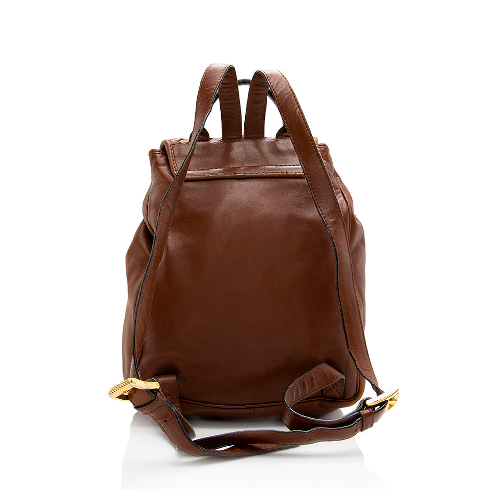 Luxury Bottega Veneta Intrecciato Nappa Backpack (SHF-18566)