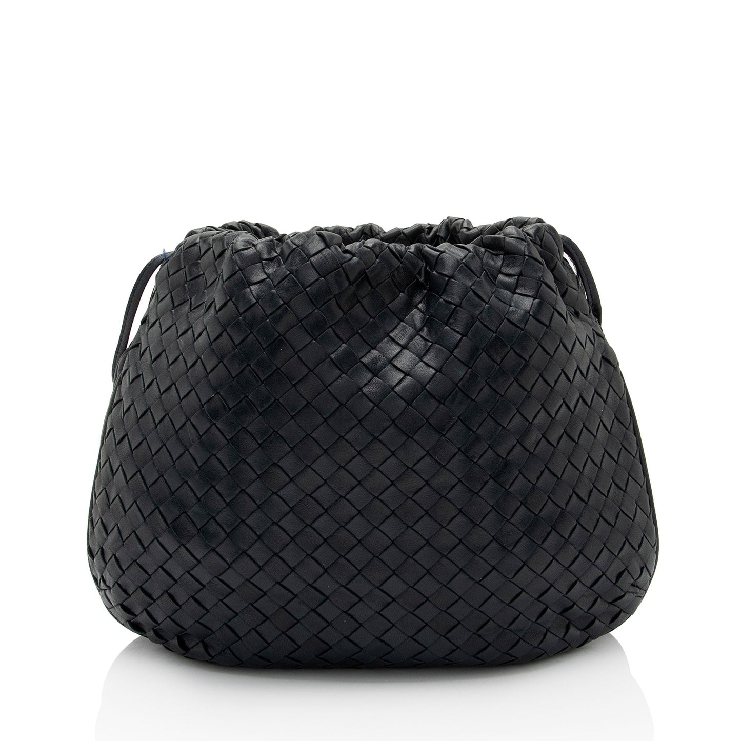 Luxury Bottega Veneta Intrecciato Nappa Drawstring Crossbody (SHF-oaFdRX)