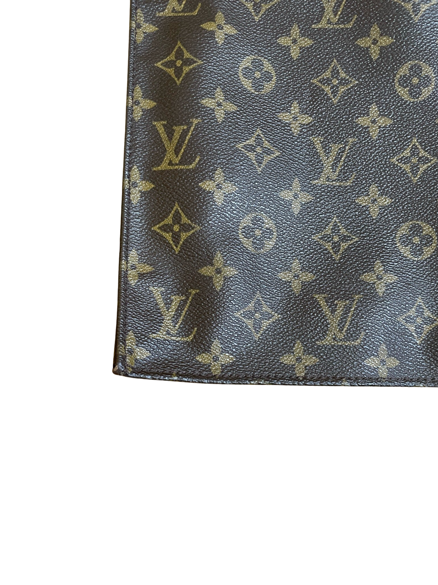 Louis Vuitton Sac Plat Monogram Handbag
