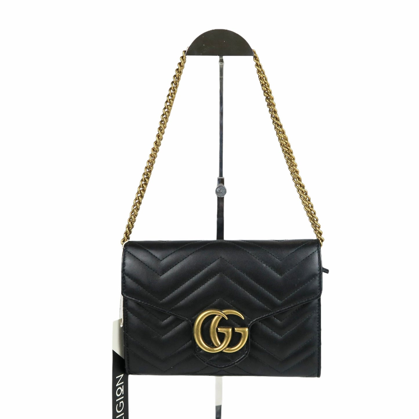Gucci Lou Chain Leather Crossbody