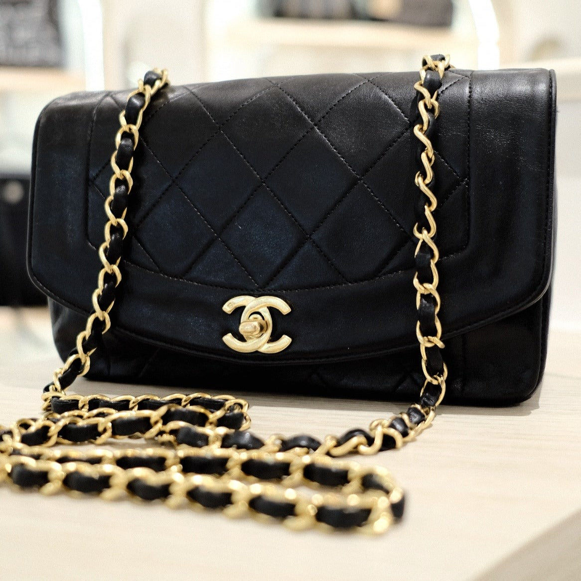 Chanel Diana Handbag Bag - Almora Bags