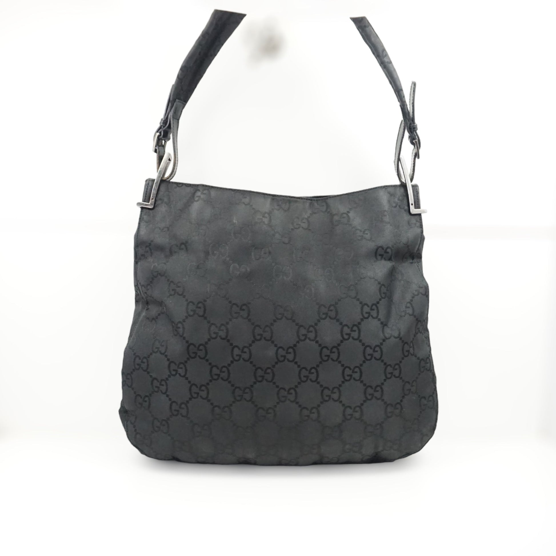 Gucci Monogram Nylon Shoulder Bag