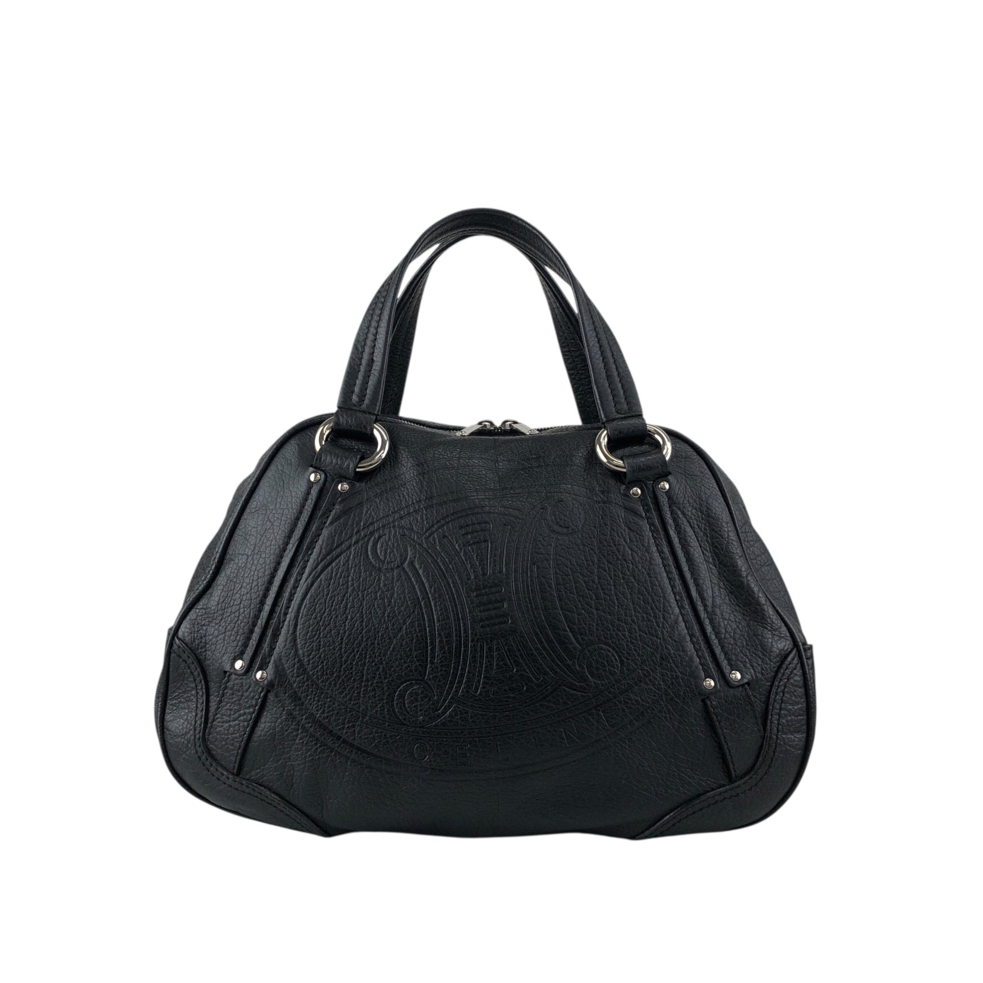 CELINE Small Boston bag Handbag Black 2bg7ri