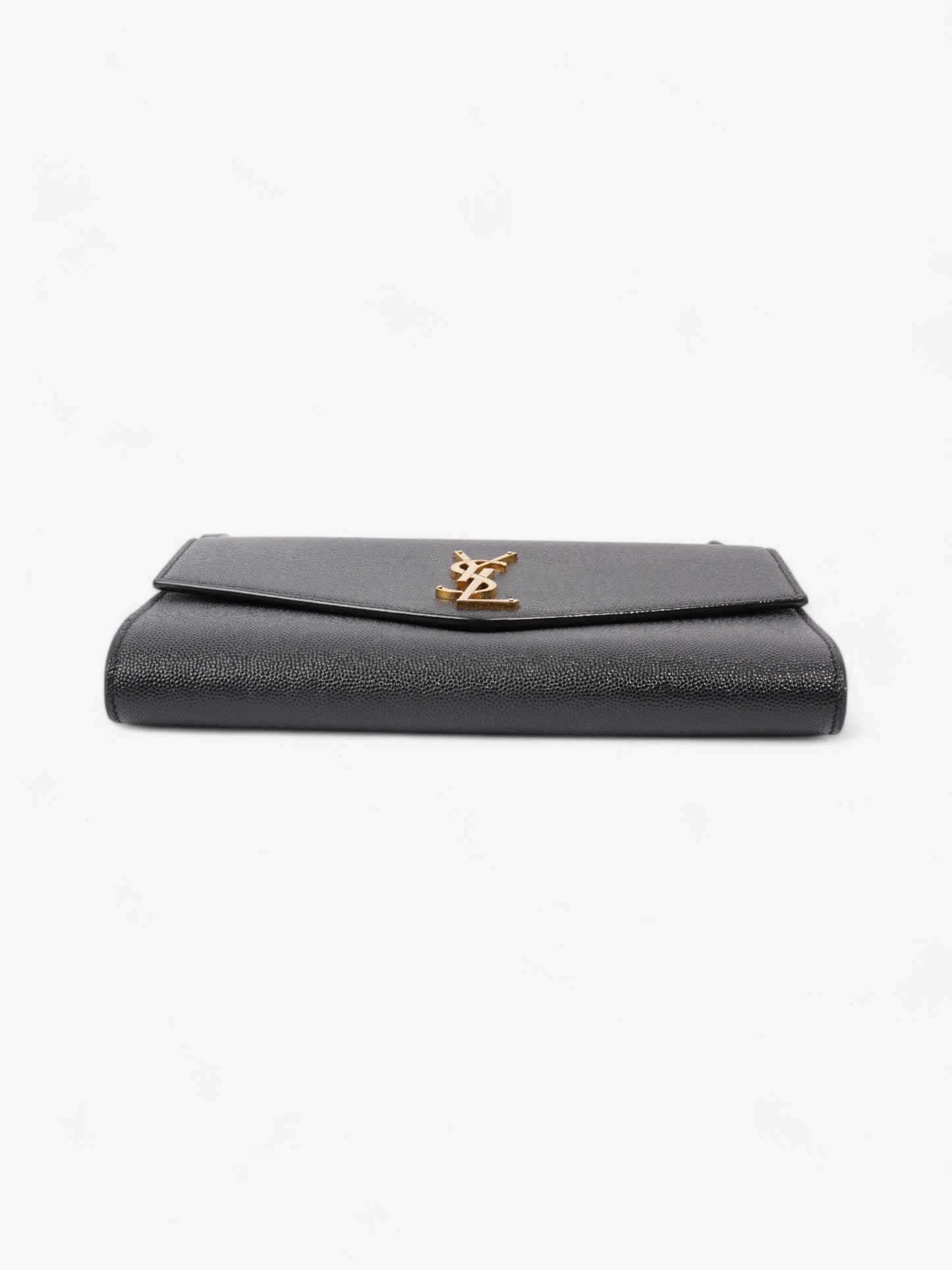 Saint Laurent Uptown Crossbody Black Leather Mini
