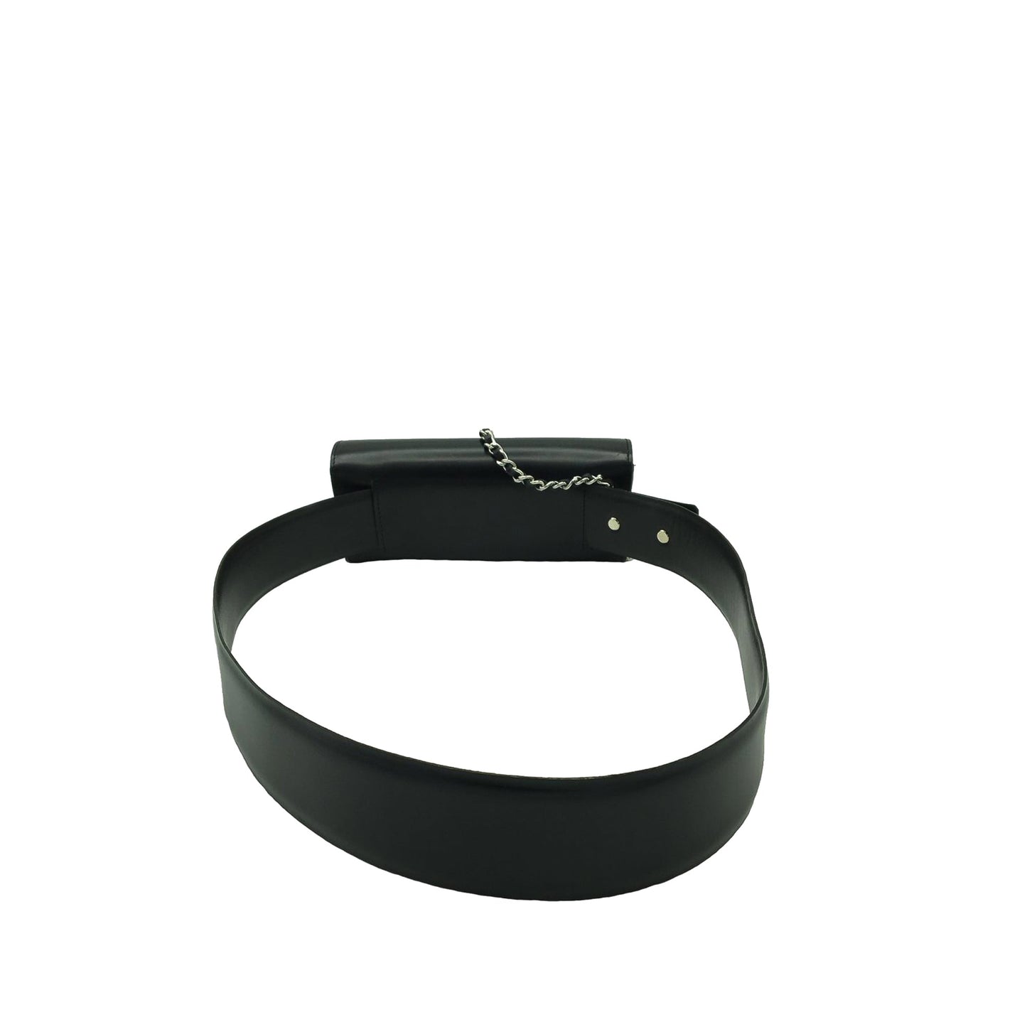 Chanel Reissue Leather Belt Bag Black