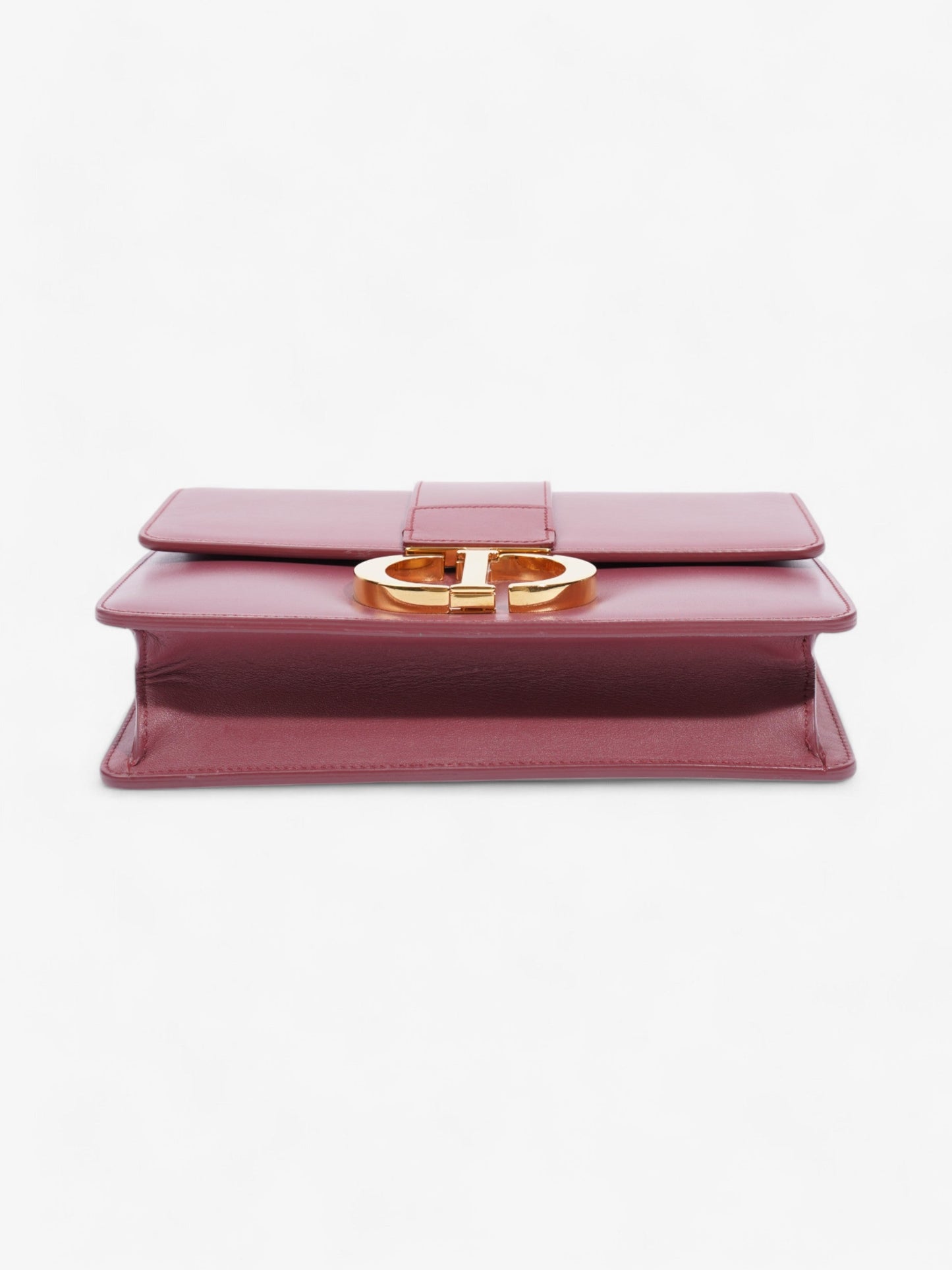 Christian Dior 30 Montaigne Dark Pink Calfskin Leather