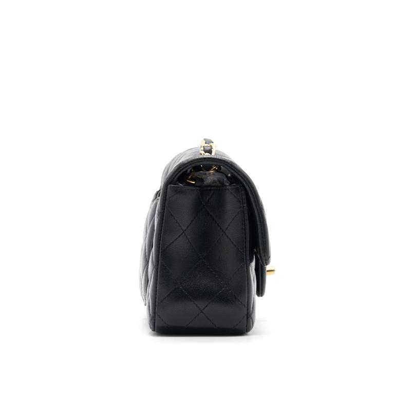 Chanel Lambskin Rectangular Mini Flap Bag