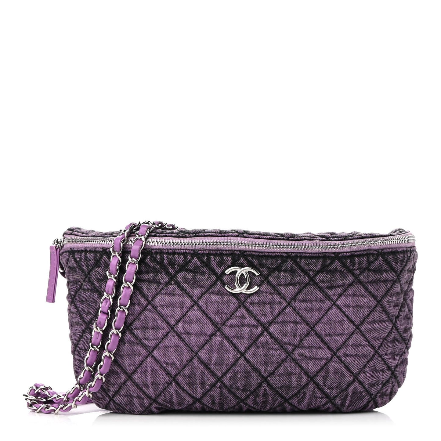 CHANEL QUILTED PRESSION WAIST BAG
