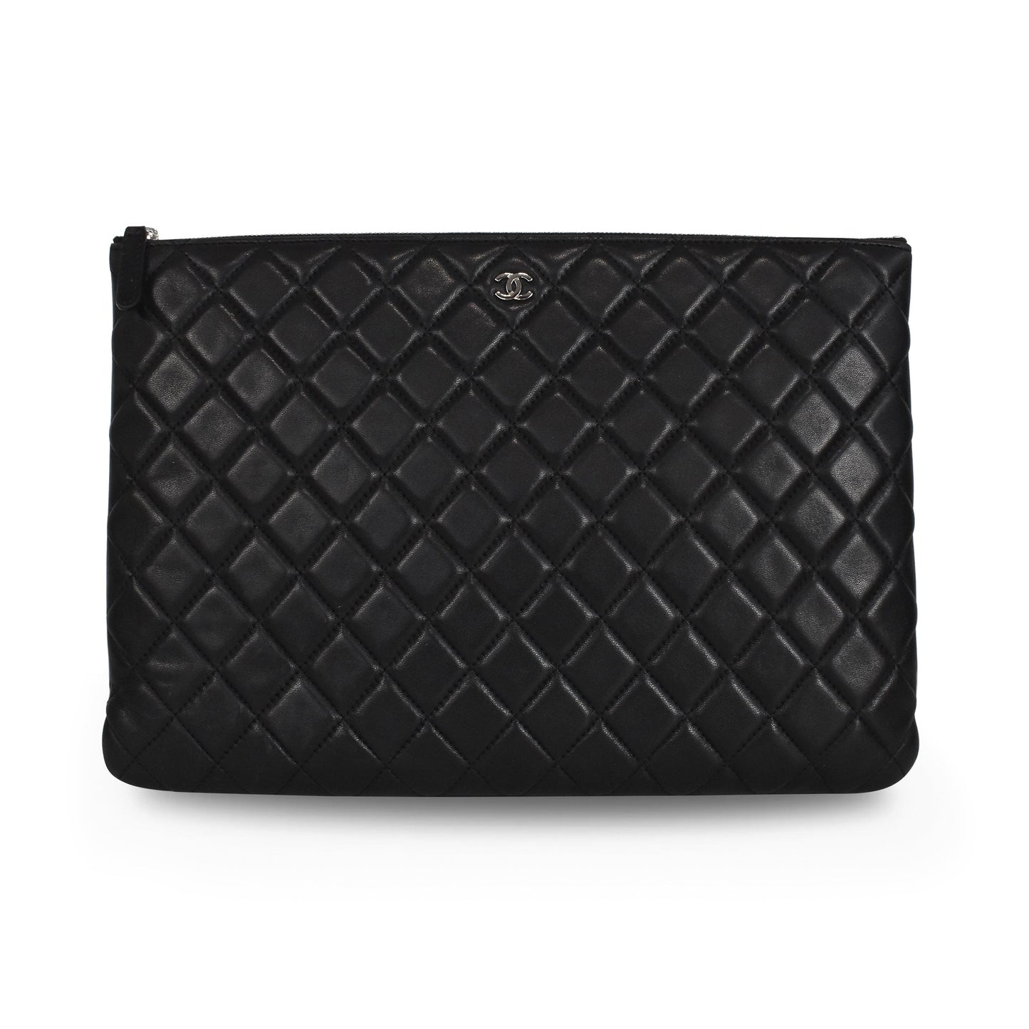 Chanel 'O Case' Zip Pouch Clutch