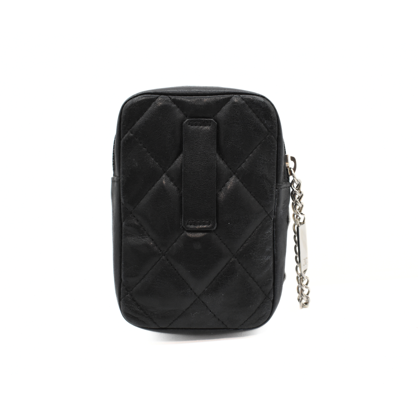 Chanel 'Cambon' Zip Pouch Clutch
