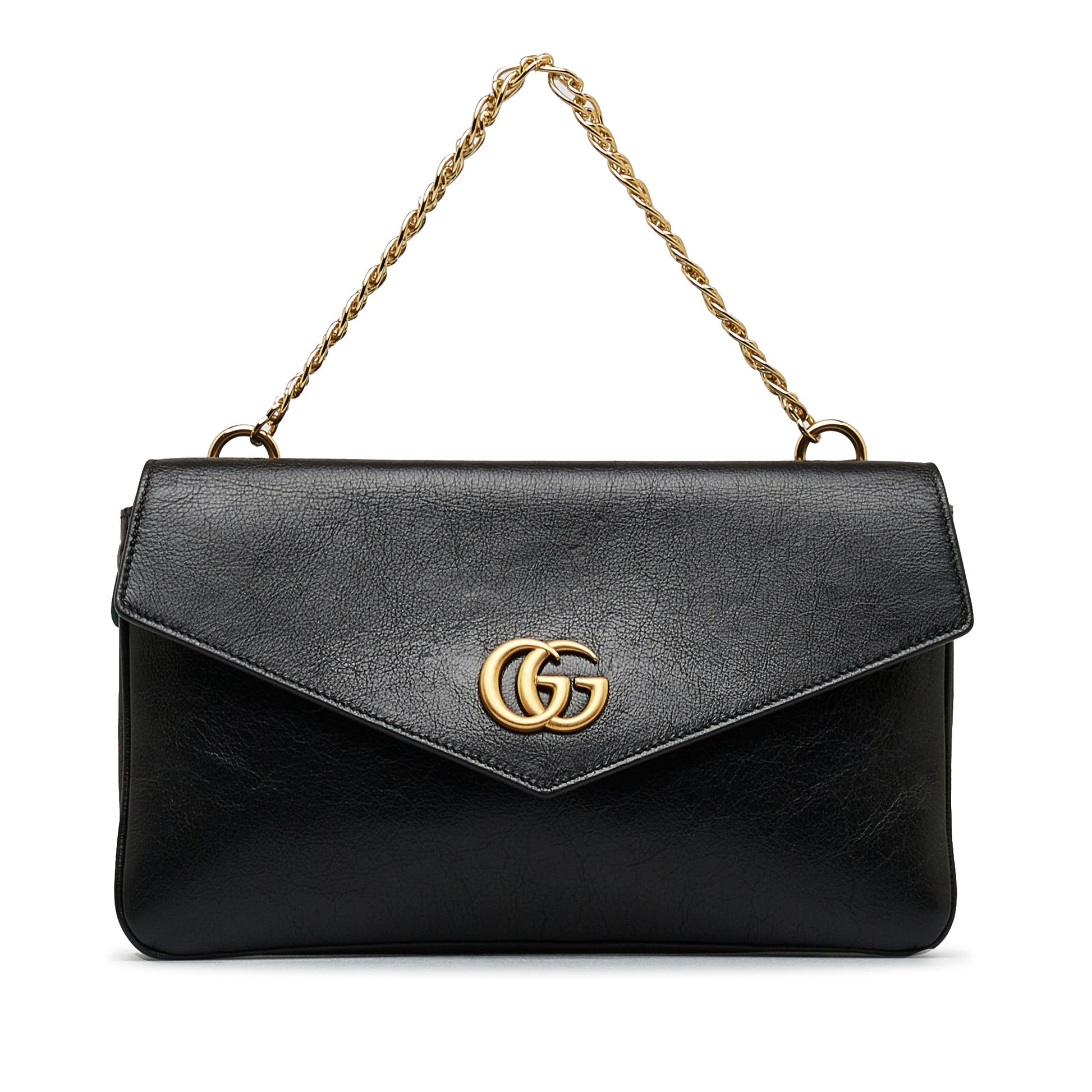 Gucci Chain Leather Shoulder Bag