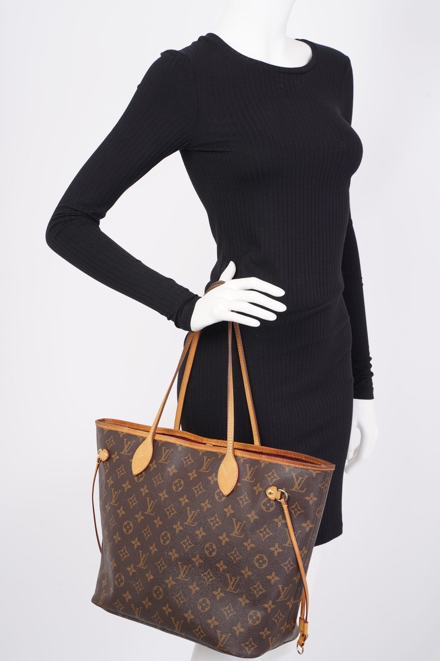 Louis Vuitton Neverfull MM Monogram Coated Canvas Tote