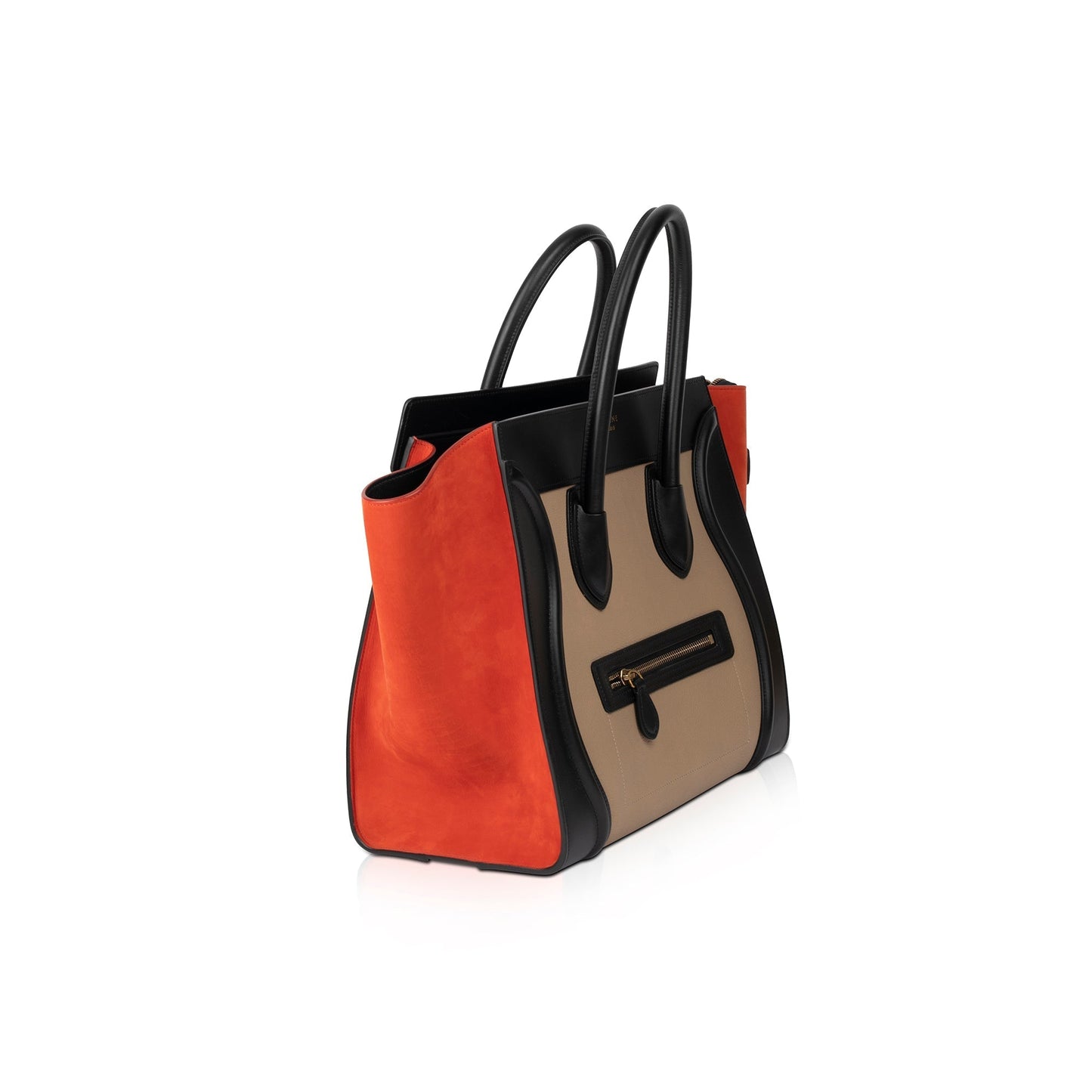 Celine Tricolour Mini Luggage Tote