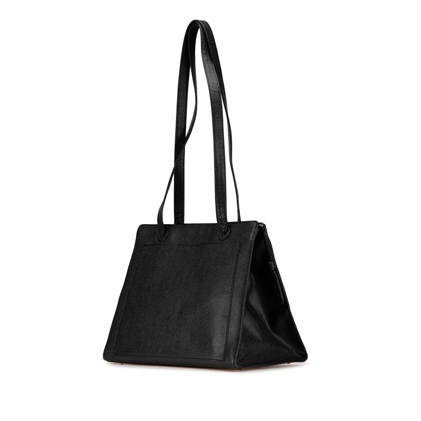 Chanel CC Caviar Leather Tote