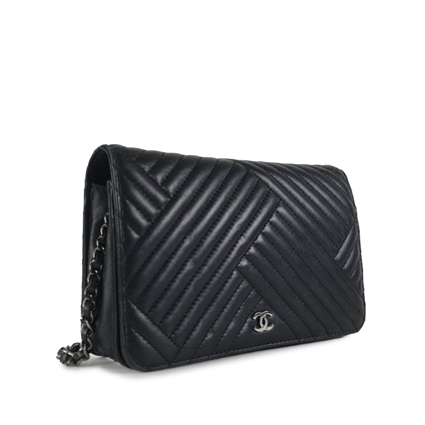 Chanel CC Crossing Wallet on Chain (SHG-PFbWdZ) Crossbody