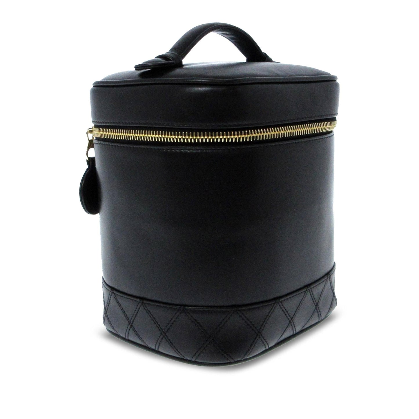 Chanel CC Lambskin Vanity Case (SHG-3epDqc) Handbag