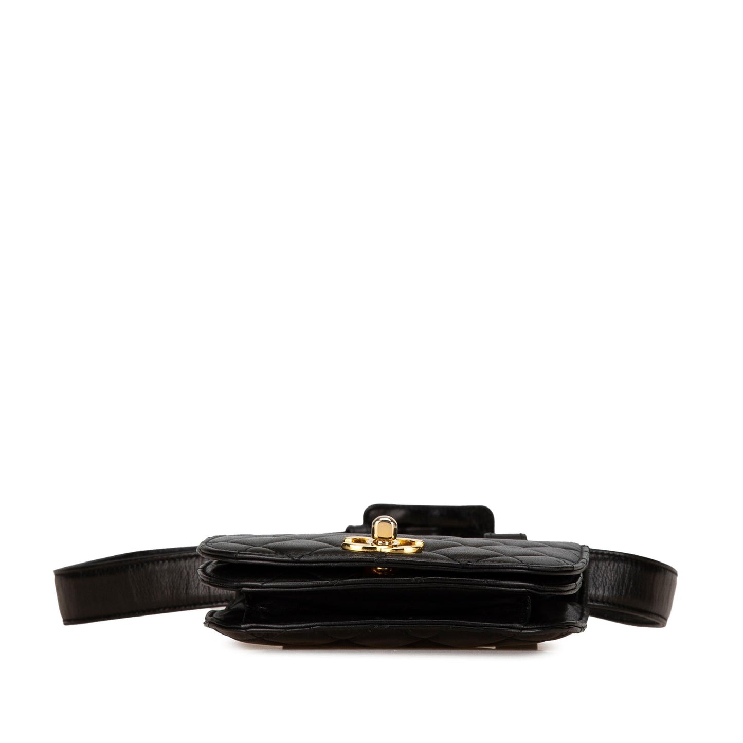 Chanel CC Quilted Lambskin Belt Bag (SHG-GMYcCg)