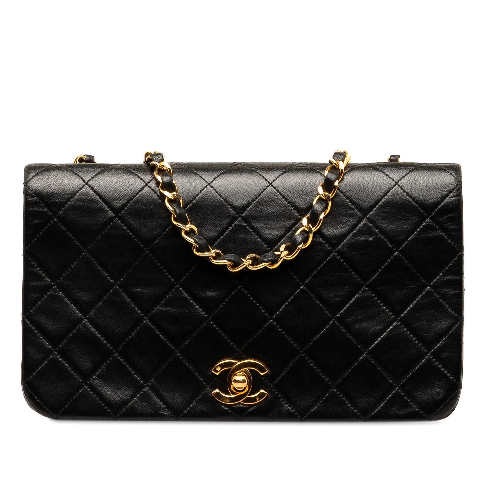 Chanel CC Quilted Lambskin Full Flap (SHG-5yOQSk) Crossbody