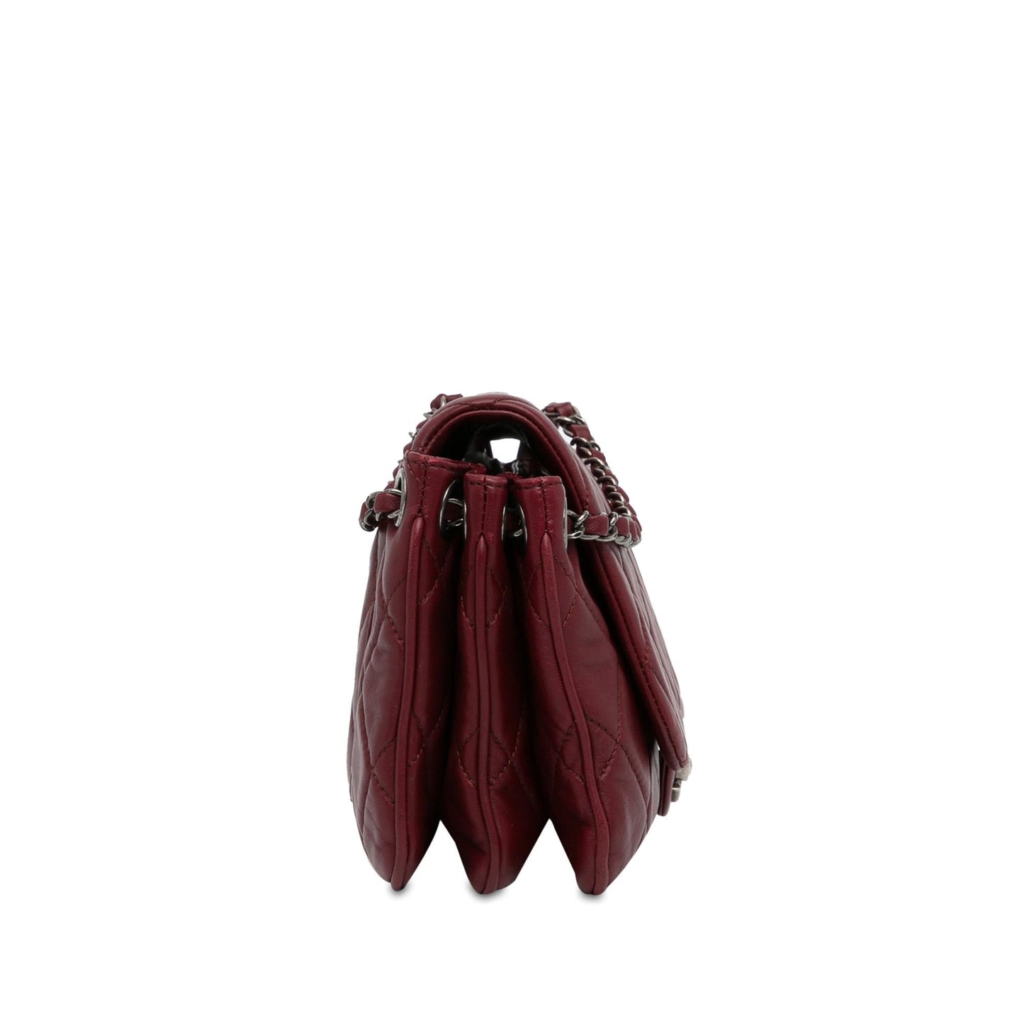 Chanel CC Quilted Lambskin Single Flap (SHG-zHHunq) Shoulder Bag