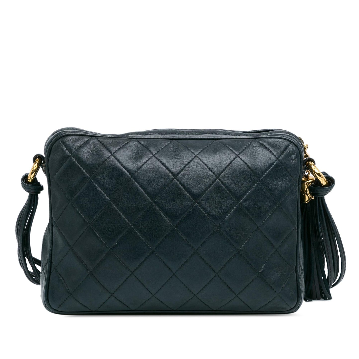 Chanel CC Quilted Lambskin Tassel Camera Bag (SHG-P5tGZz)