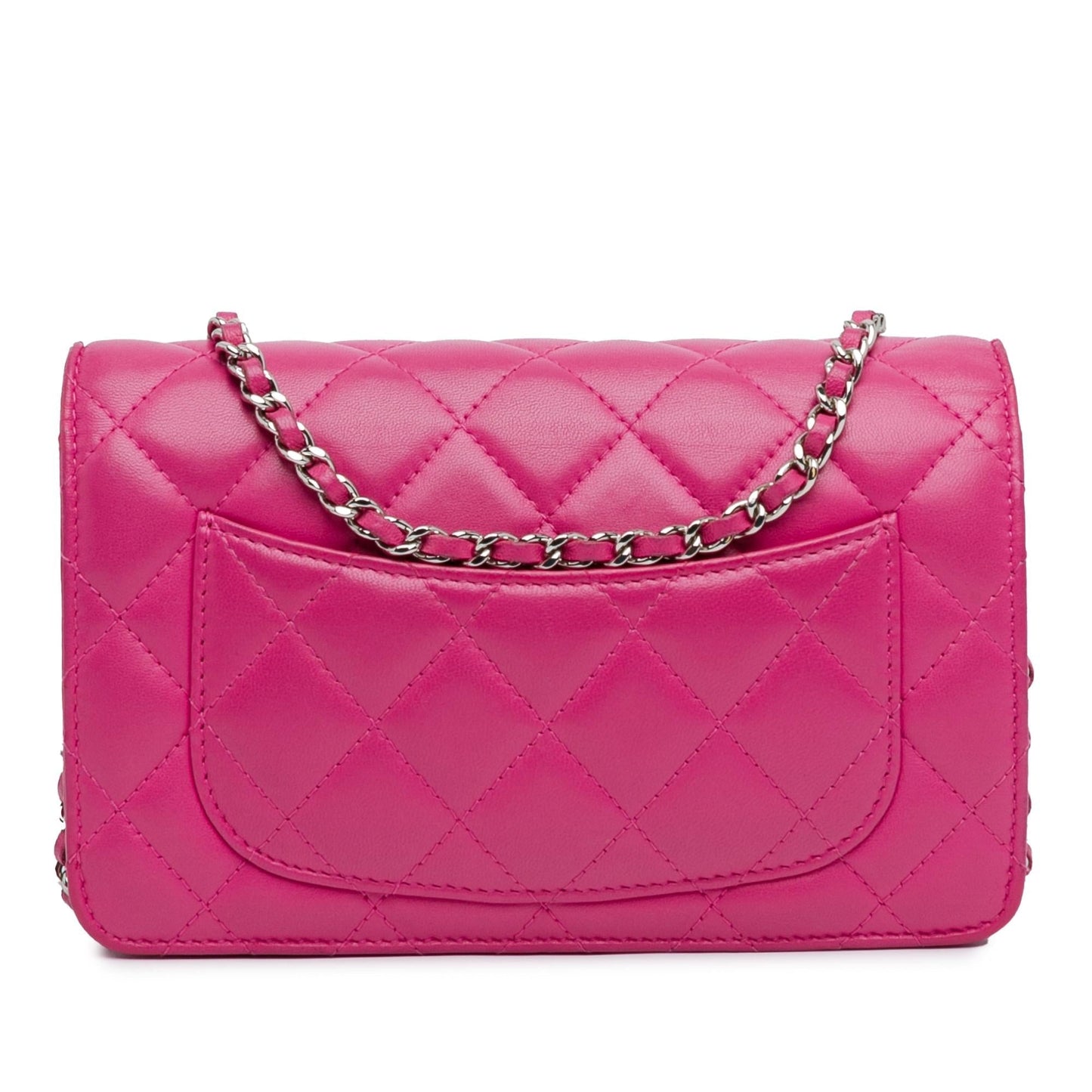 Chanel CC Quilted Lambskin Wallet On Chain (SHG-CEhNf2) Crossbody