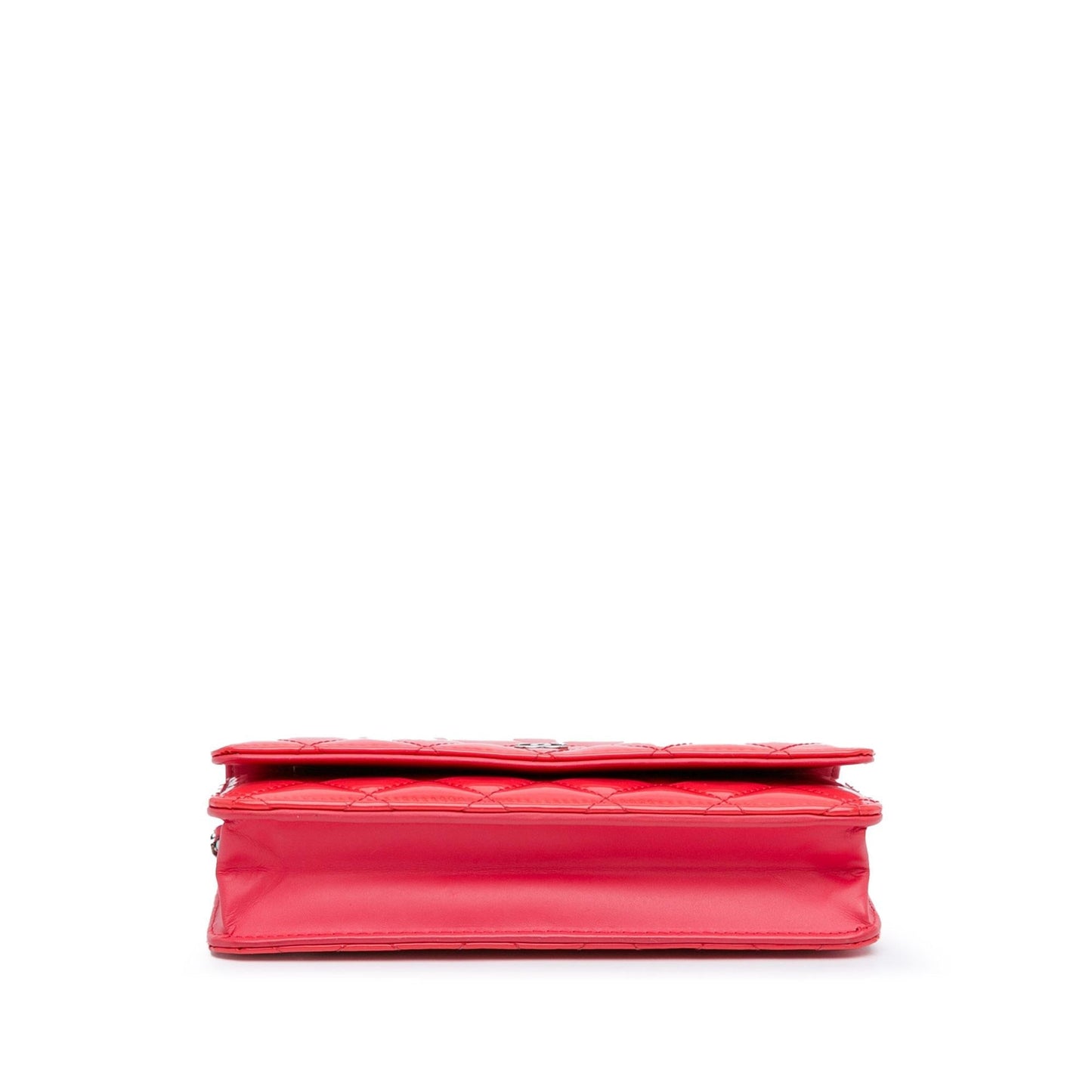 Chanel CC Quilted Patent Wallet on Chain (SHG-JFP2pp) Crossbody