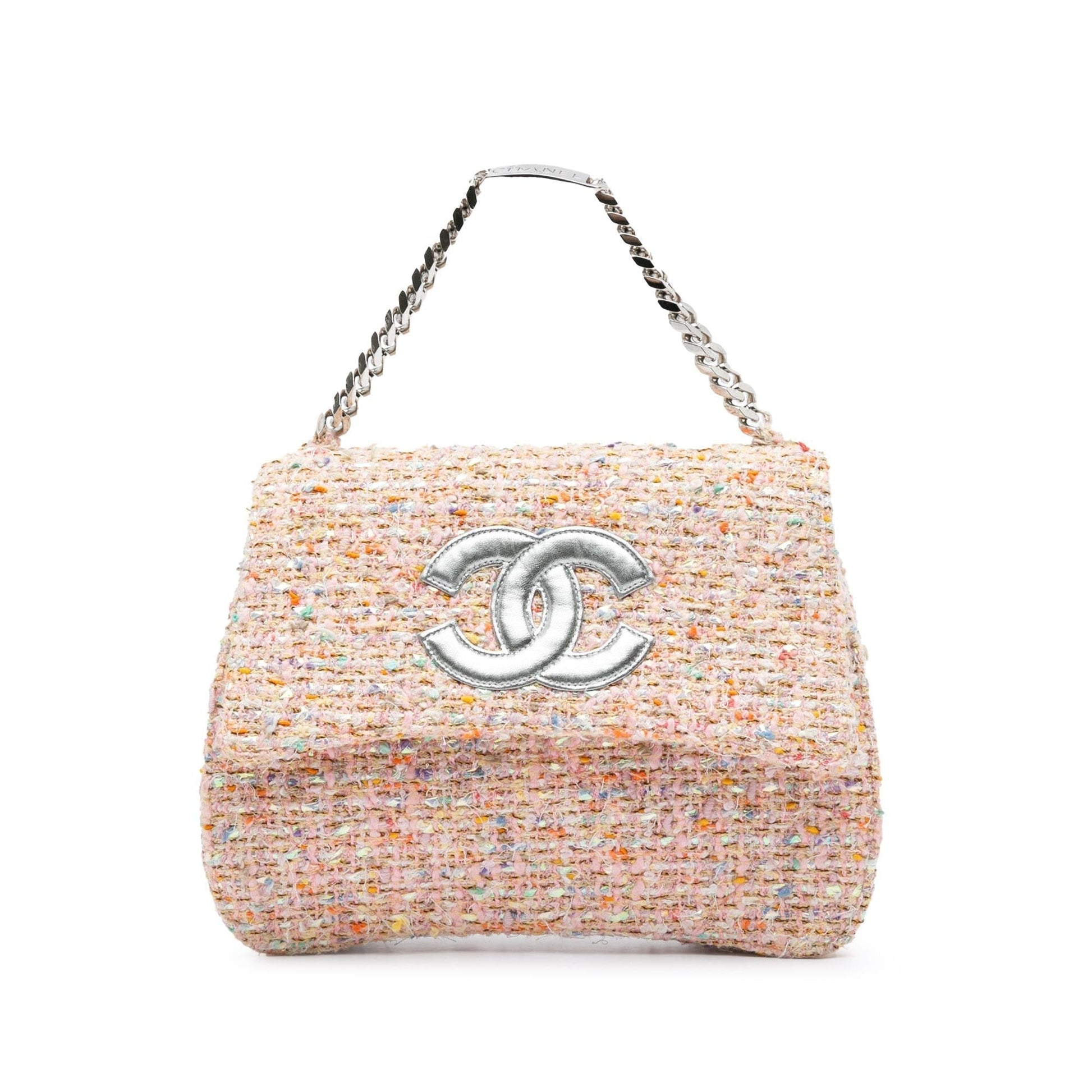 Chanel CC Tweed Flap (SHG-LRSREN) Shoulder Bag