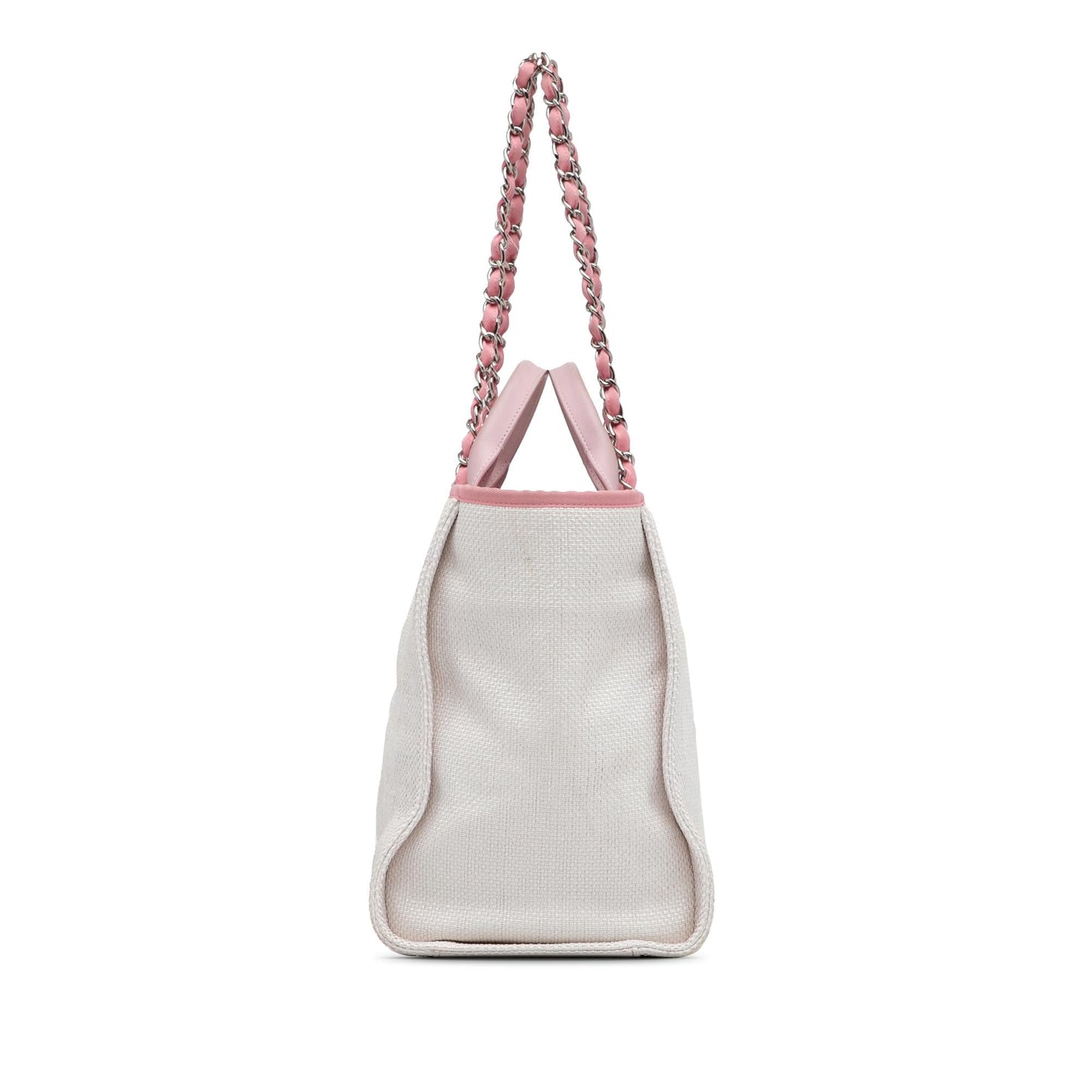 Chanel Canvas Deauville Satchel (SHG-mwl0mY) Handbag