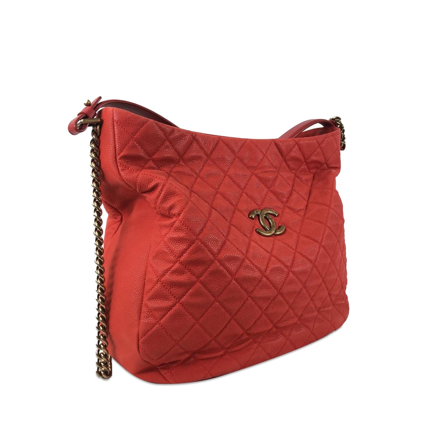Chanel Caviar Country Chic Hobo (SHG-kZftEb) Shoulder Bag