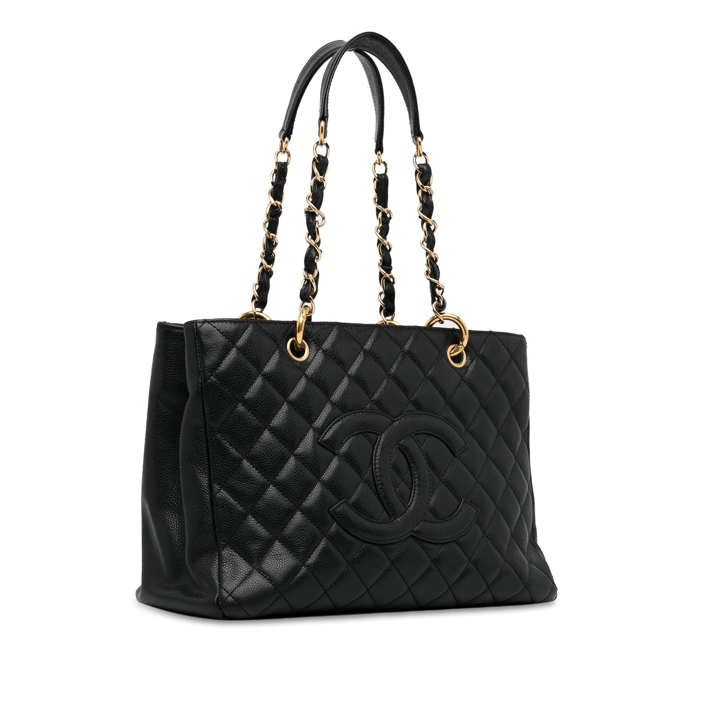 Chanel Caviar Grand Shopping Tote (SHG-uwjTqA)