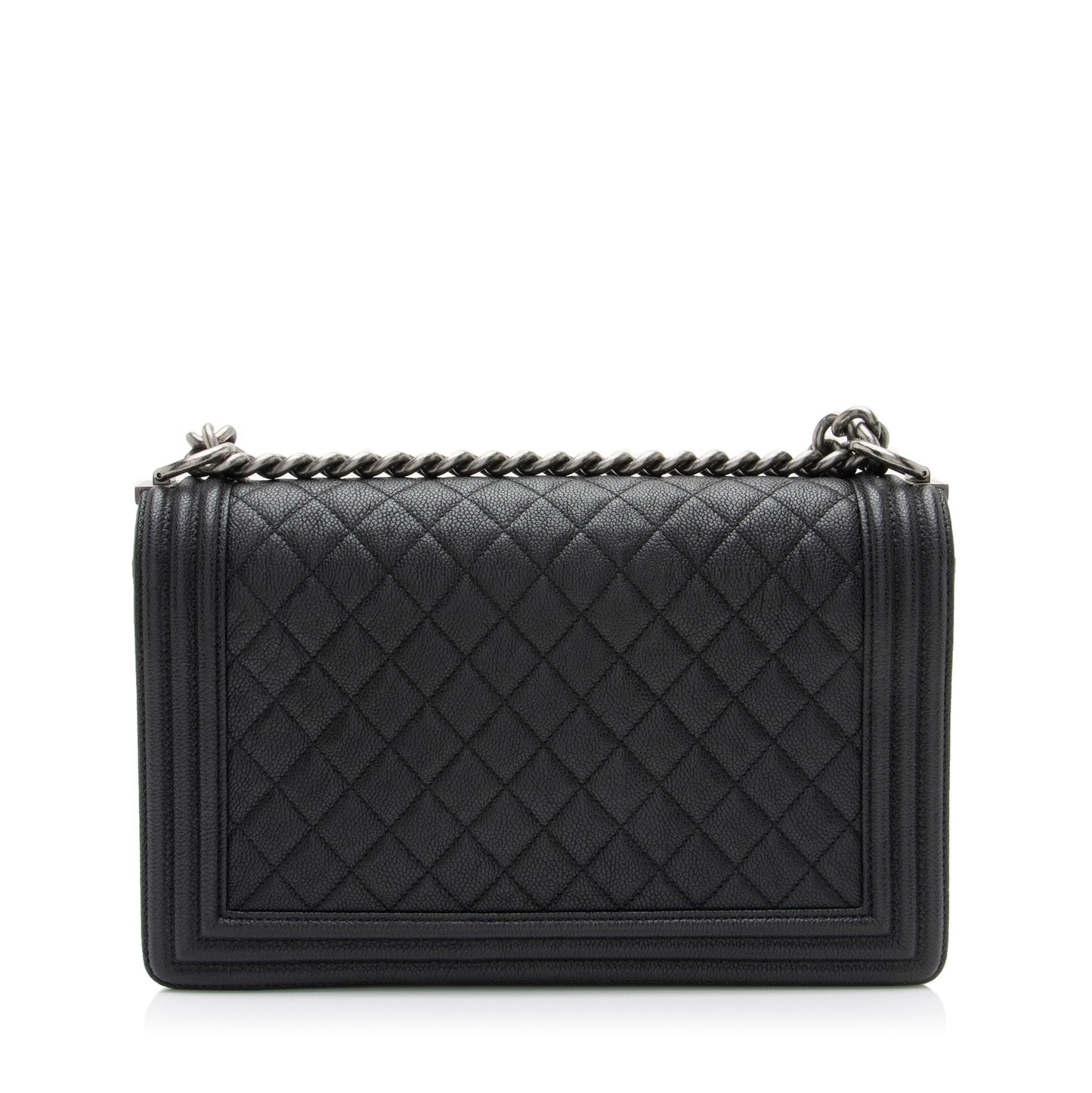 Chanel Caviar Leather New Medium Boy Bag (SHF-sKOPaB)