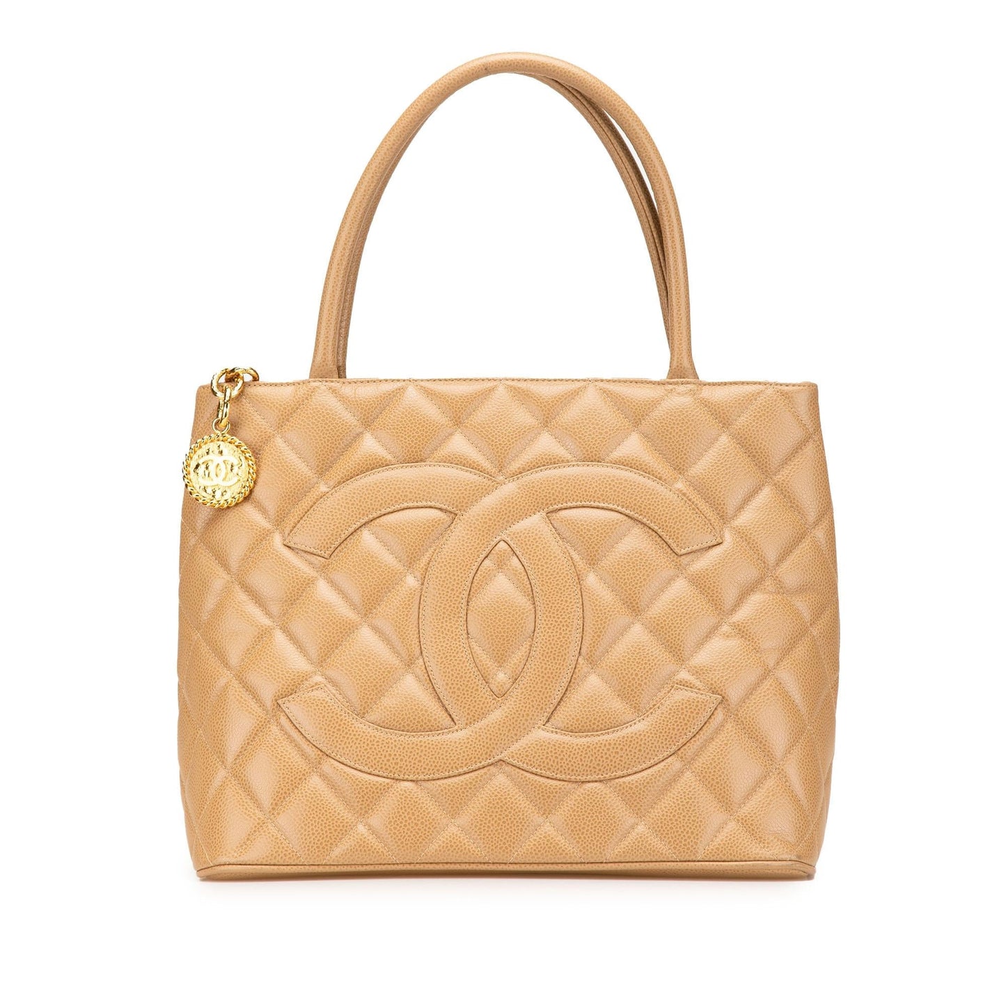 Chanel Caviar Medallion Tote