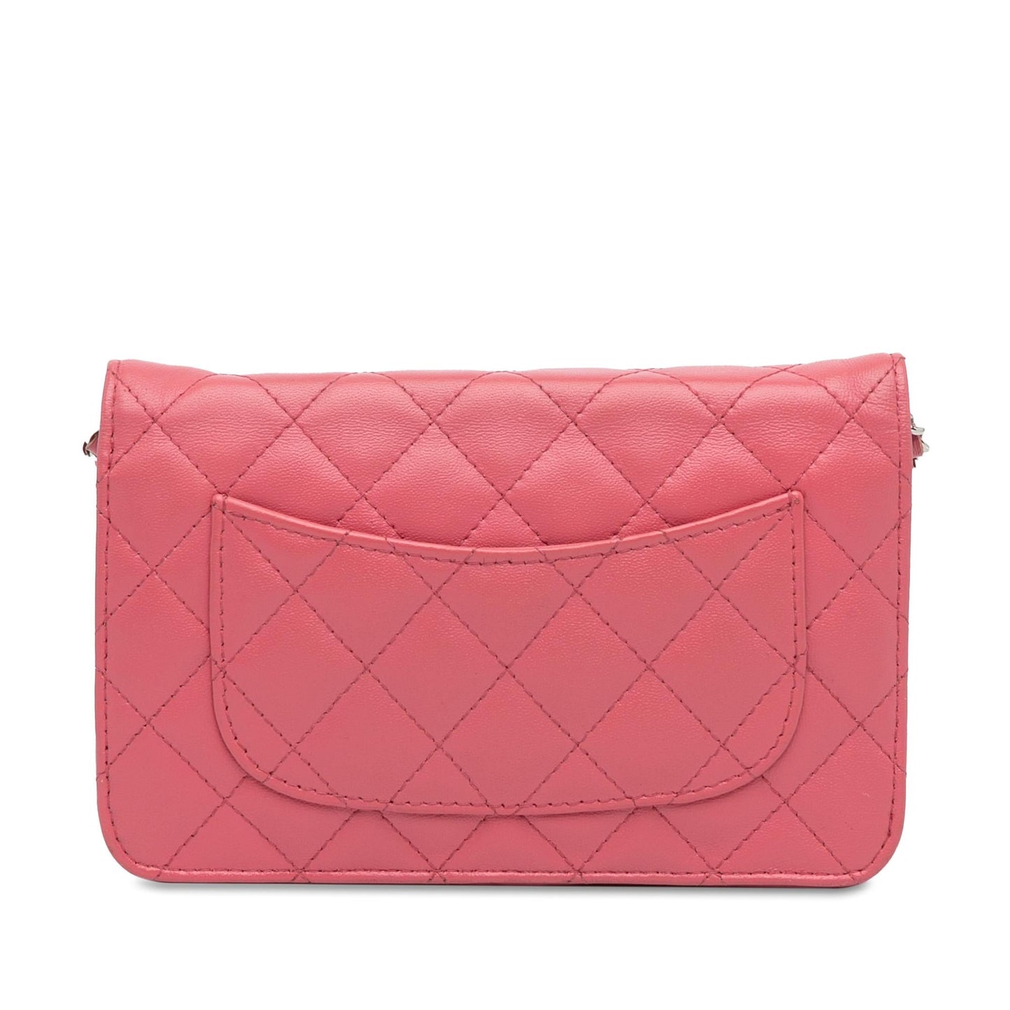 Chanel Classic Lambskin Wallet on Chain (SHG-oopfuU) Crossbody