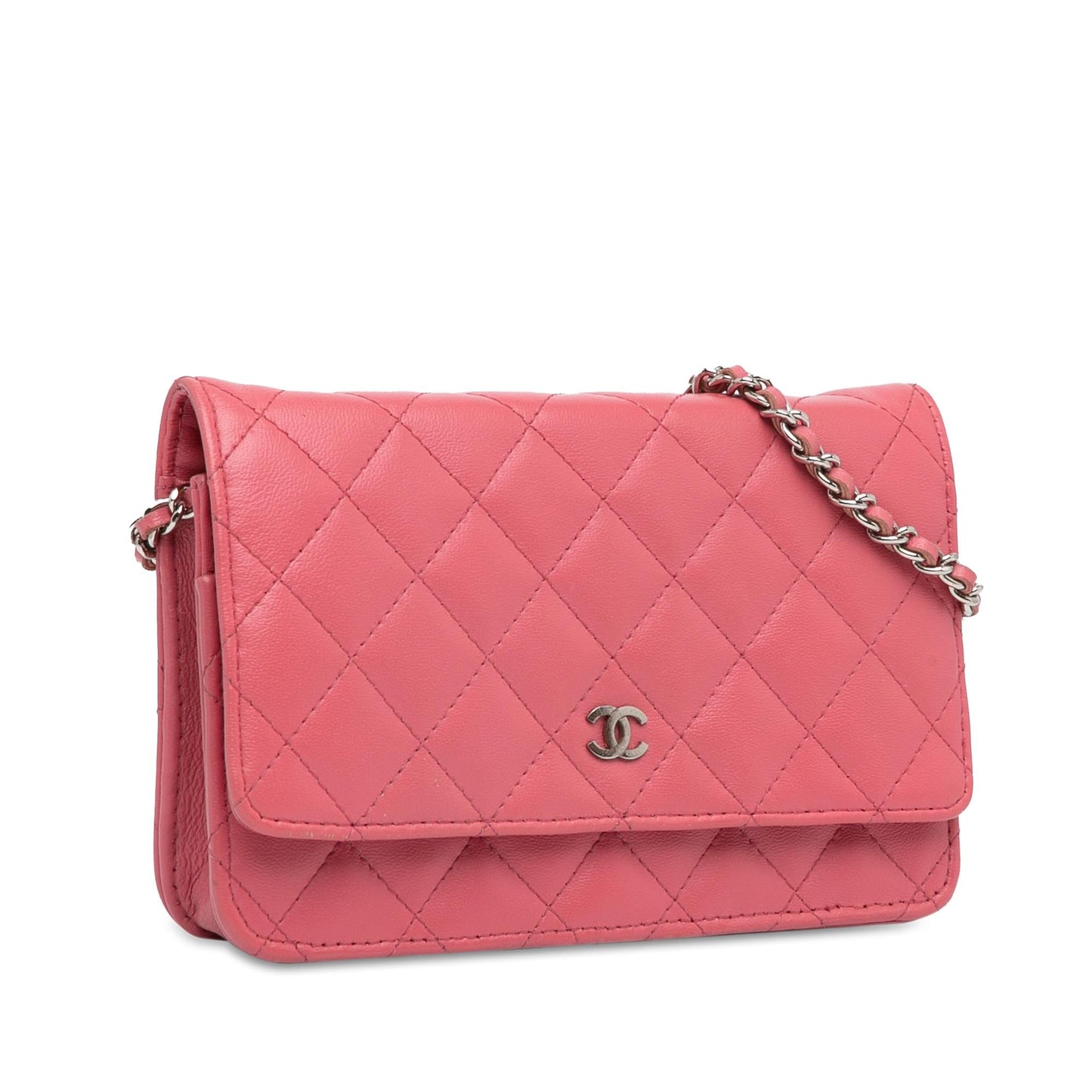 Chanel Classic Lambskin Wallet on Chain (SHG-oopfuU) Crossbody