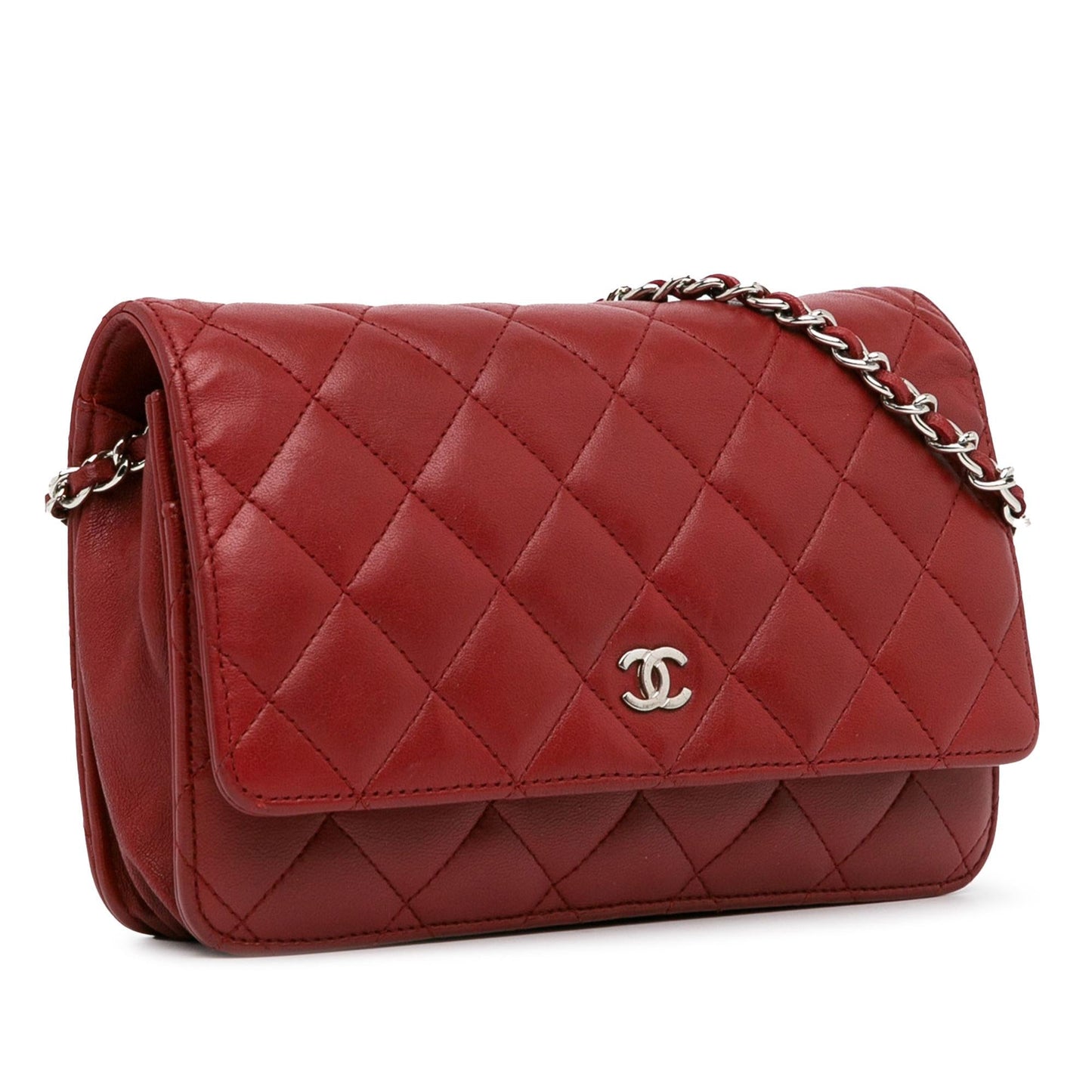 Chanel Classic Lambskin Wallet on Chain (SHG-QiIFM3) Crossbody
