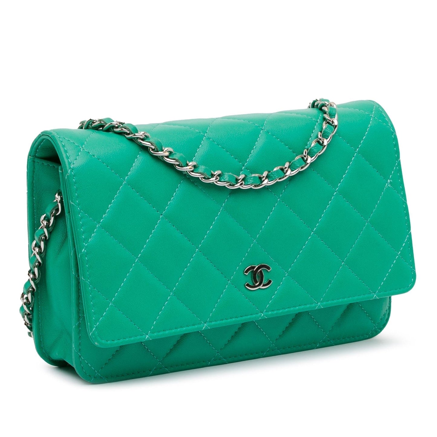 Chanel Classic Lambskin Wallet on Chain (SHG-btLSIe) Crossbody