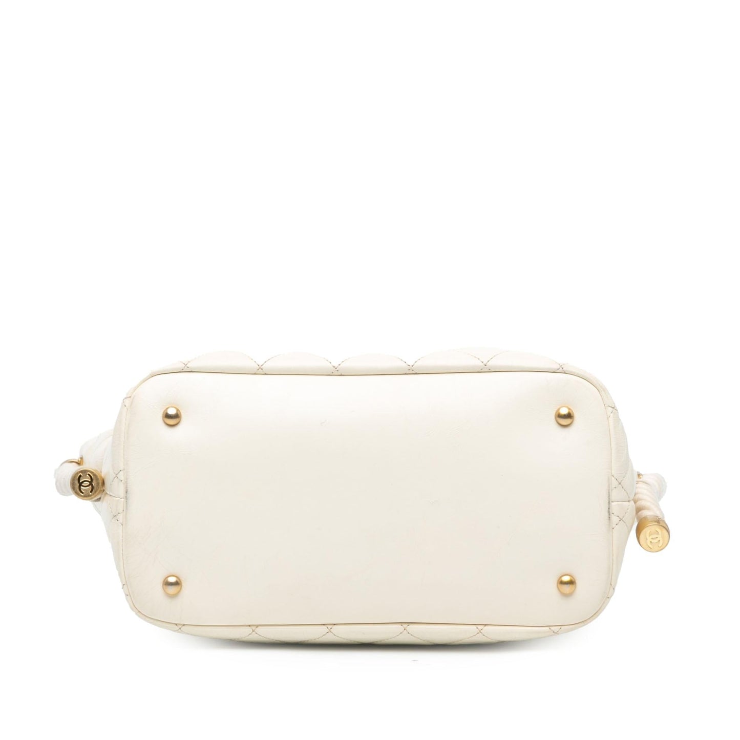 Chanel Crumpled Calfskin En Vogue Rope Satchel (SHG-YyDuG5) Handbag